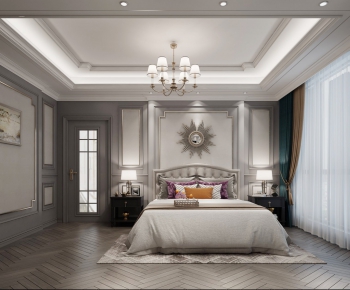 American Style Bedroom-ID:851374718