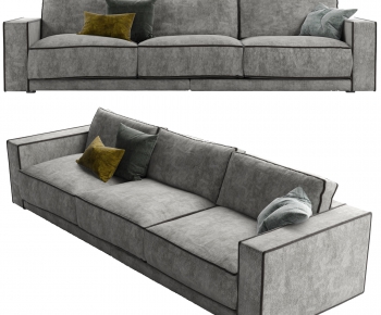 Modern Three-seat Sofa-ID:502366879