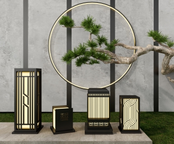 New Chinese Style Outdoor Light-ID:857785411