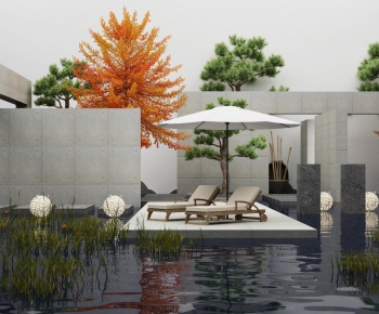 New Chinese Style Courtyard/landscape-ID:219777945