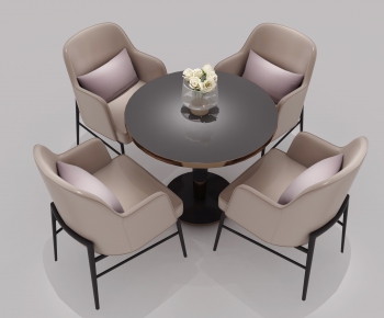 Modern Dining Table And Chairs-ID:574837971