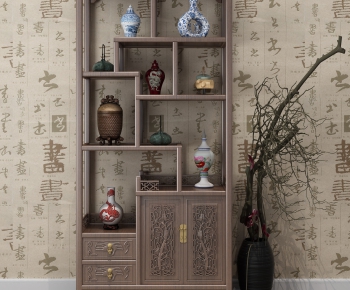 Chinese Style Antique Rack-ID:639703475