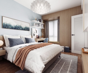 Nordic Style Bedroom-ID:429580842