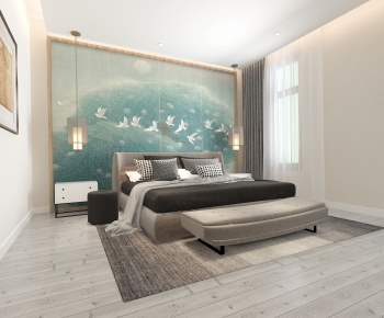 Modern Bedroom-ID:664105591