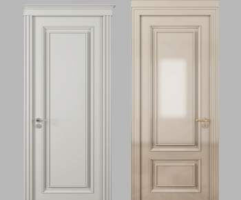 Modern Solid Wood Door-ID:515592777