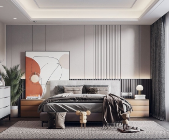 Modern Bedroom-ID:907234653