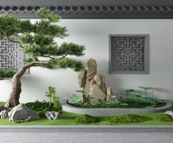 New Chinese Style Garden-ID:292843253