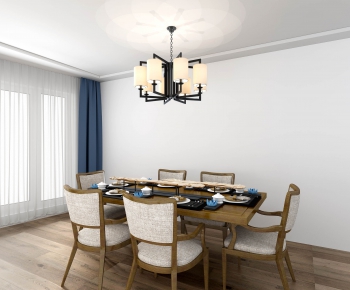 New Chinese Style Dining Room-ID:204801389