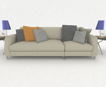 Modern Three-seat Sofa-ID:573600322