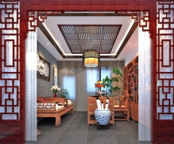 New Chinese Style Study Space-ID:831247549