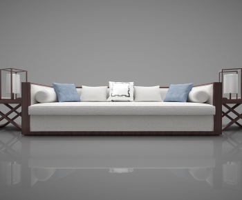 Modern Three-seat Sofa-ID:372601489