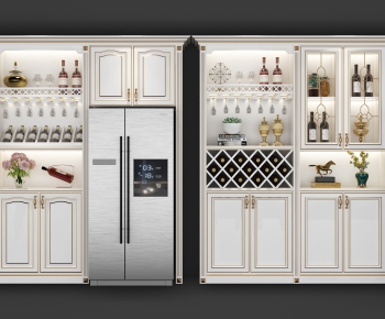 European Style Wine Cabinet-ID:732211314