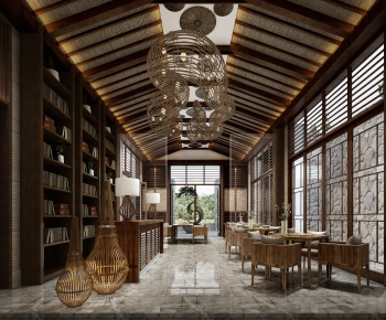 New Chinese Style Dining Room-ID:267441223