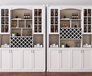 European Style Wine Cabinet-ID:257157945