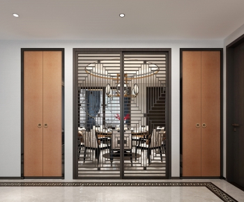 New Chinese Style Dining Room-ID:908144134