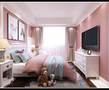 Nordic Style Girl's Room Daughter's Room-ID:766339924