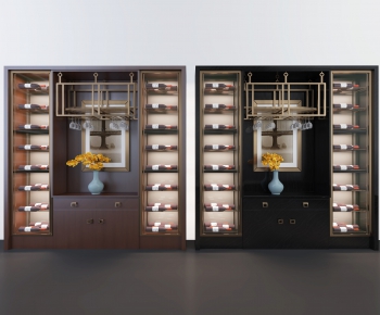 New Chinese Style Wine Cabinet-ID:274547836