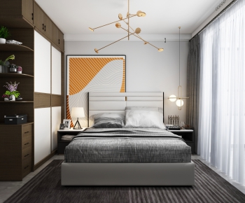 Modern Bedroom-ID:735471758