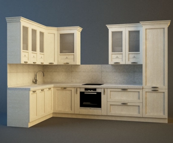 European Style Kitchen Cabinet-ID:617282462