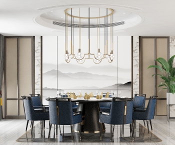 New Chinese Style Dining Room-ID:866976719