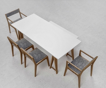 Modern Dining Table And Chairs-ID:802501814