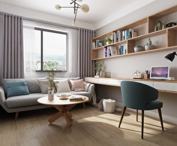 Nordic Style Study Space-ID:554879848