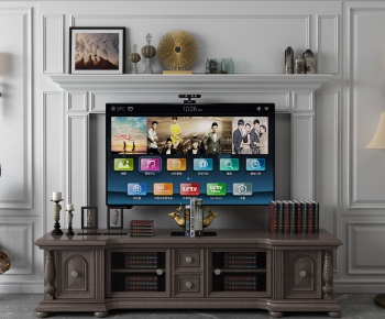 American Style TV Cabinet-ID:120366283