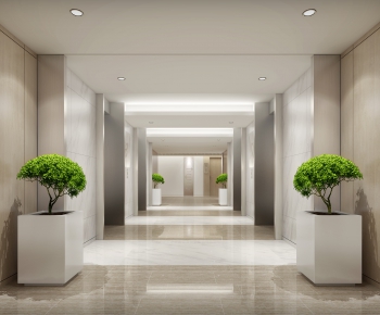 Modern Corridor/elevator Hall-ID:941560257