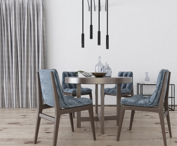 Modern Dining Table And Chairs-ID:937259969