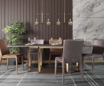 Modern Dining Table And Chairs-ID:452782953