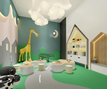 Nordic Style Children's Playroom-ID:728008671