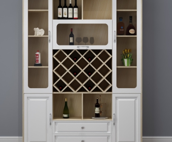 Nordic Style Wine Cabinet-ID:316218247