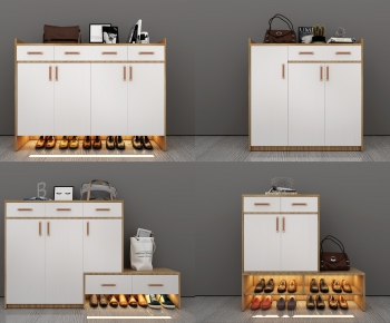 Nordic Style Shoe Cabinet-ID:160875158
