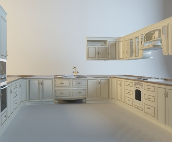 European Style Kitchen Cabinet-ID:441252917