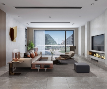 Modern A Living Room-ID:900416997