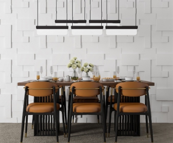 Modern Dining Table And Chairs-ID:815909256