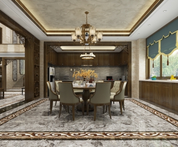 New Chinese Style Dining Room-ID:667538988