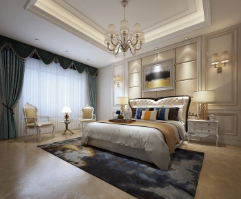 Classical Style Bedroom-ID:797555532