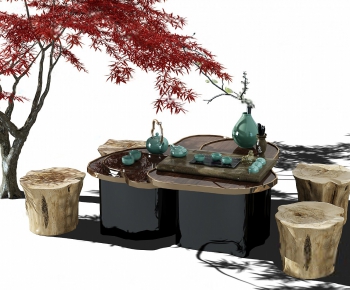 Modern Tea Tables And Chairs-ID:612744218