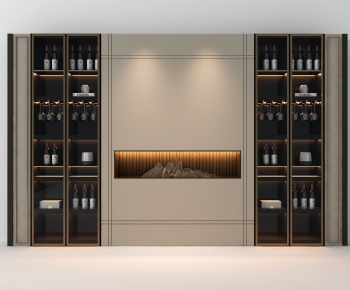 Modern Wine Cabinet-ID:188470931