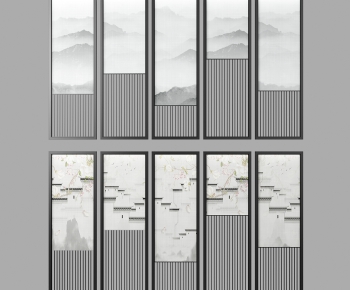 New Chinese Style Partition-ID:387857556