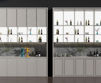 Modern Wine Cabinet-ID:263211165