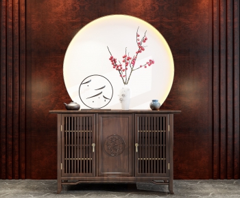 New Chinese Style Sideboard-ID:256244648