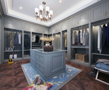 Simple European Style Clothes Storage Area-ID:232994996