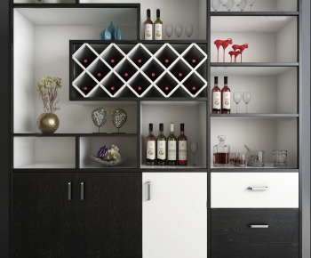 Modern Wine Cabinet-ID:839165392