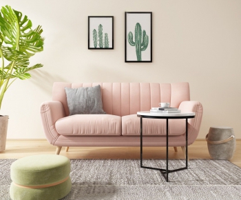 Nordic Style Sofa Combination-ID:340473538