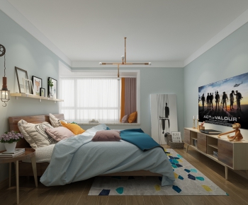 Nordic Style Bedroom-ID:540127541