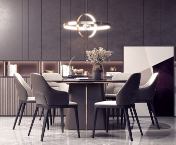 Modern Dining Table And Chairs-ID:232883195
