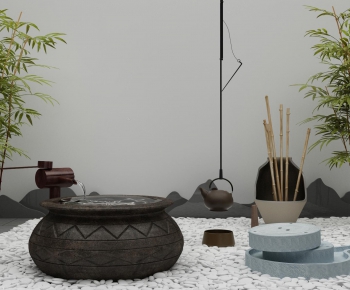 New Chinese Style Garden-ID:498155719