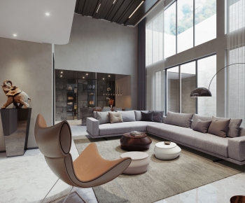 Modern A Living Room-ID:156370559